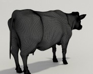 Cow HD 3d model