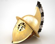 Thracian Gladiator Helmet 3d model