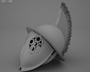 Thracian Gladiator Helmet 3d model