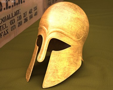 Corinthian Helmet 3D Model