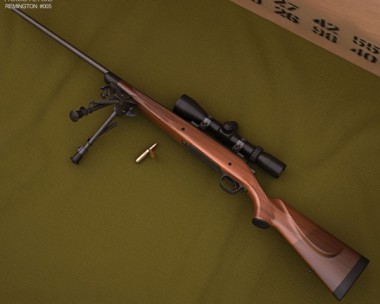 Remington Model 700 3D Model