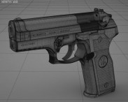 Beretta 8000 Cougar 3d model