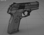 Beretta 8000 Cougar 3d model