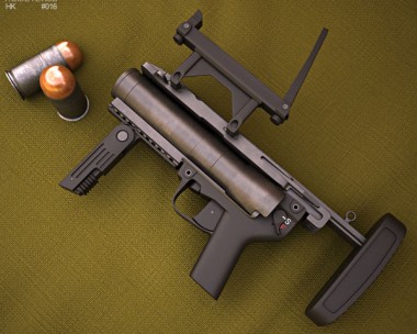 Heckler & Koch M320 GLM 3D Model