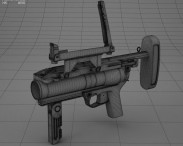 Heckler & Koch M320 GLM 3d model