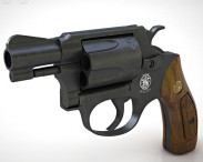 Smith & Wesson Model 36 3d model