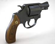 Smith & Wesson Model 36 3d model