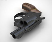 Smith & Wesson Model 36 3d model