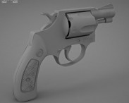 Smith & Wesson Model 36 3d model