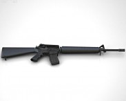 Colt M16A4 3d model