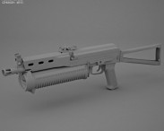 Bizon SMG 3d model