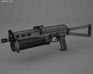 Bizon SMG 3d model