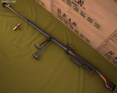 PTRS-41 3D Model