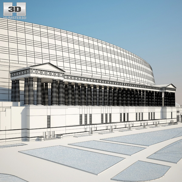 Soldier Field 3D model