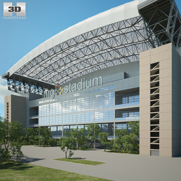 NRG Stadium 3D model