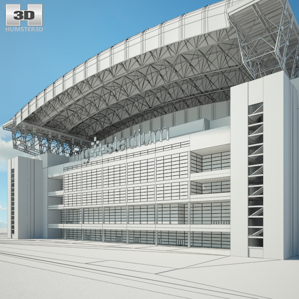 NRG Stadium 3D model