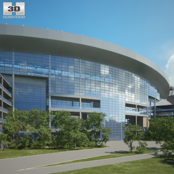 NRG Stadium 3D model