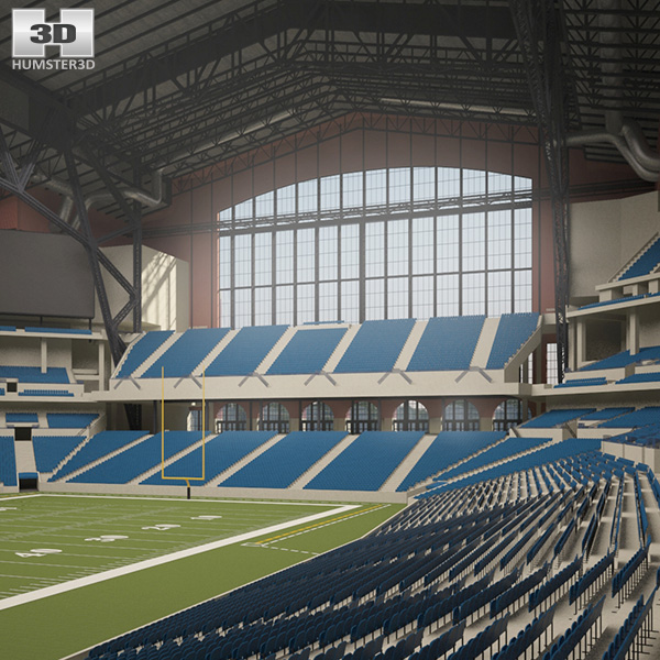 Lucas Oil Stadium 3D model