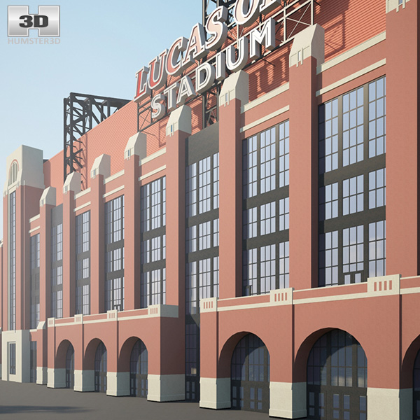 Lucas Oil Stadium 3D model