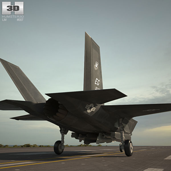 Lockheed Martin F-35 Lightning II 3D model