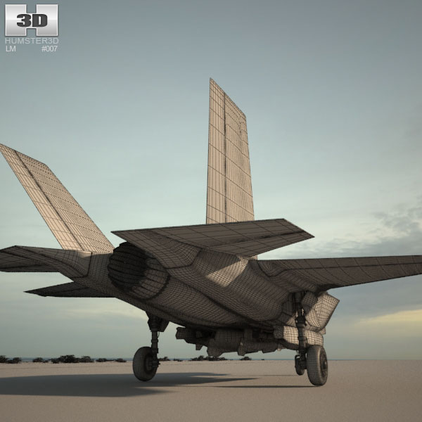 Lockheed Martin F-35 Lightning II 3D model