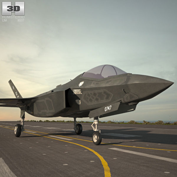 Lockheed Martin F-35 Lightning II 3D model