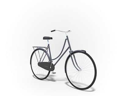 City bicycle 3D model