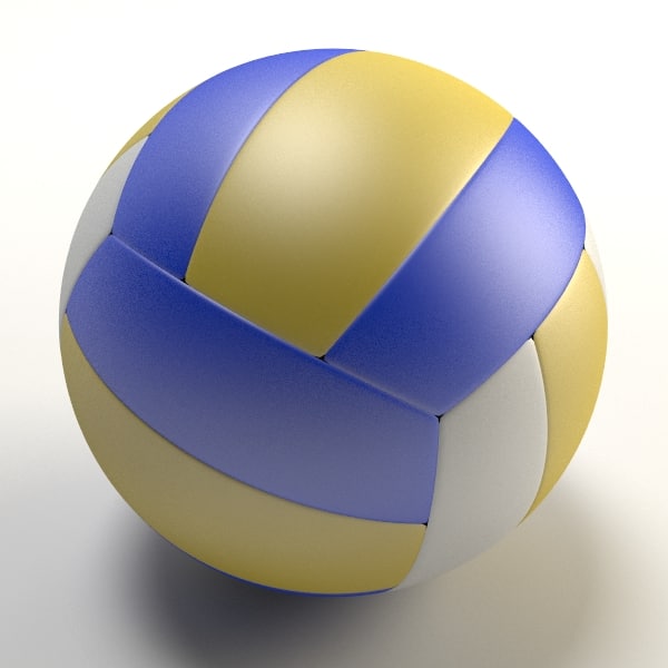 Volleyball ball - Free 3D models