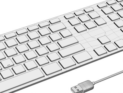 Apple Keyboard with numeric keypad