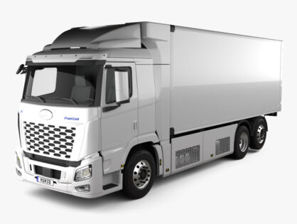 Hyundai Xcient FCEV Box Truck 2023