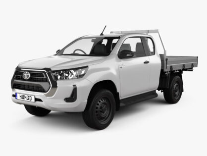 Toyota Hilux Extra Cab Alloy Tray SR 2023