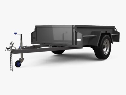 Generic Box 1-axle Car Trailer 2024