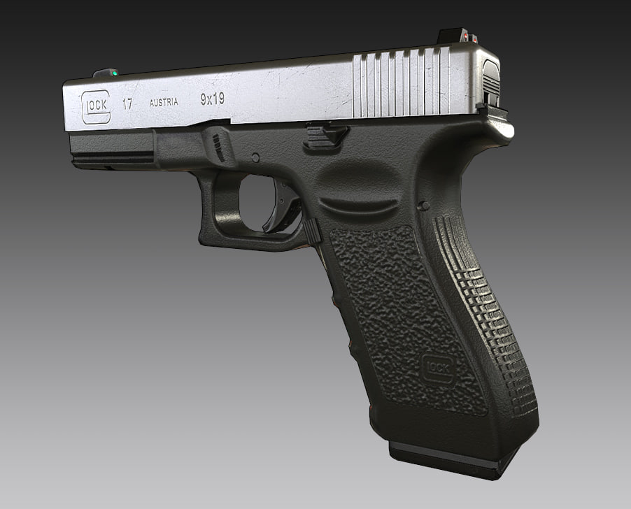 glock 17 frame 3d print file