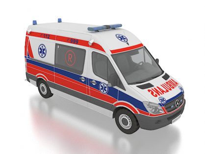 Mercedes Benz Sprinter Ambulance 3D model