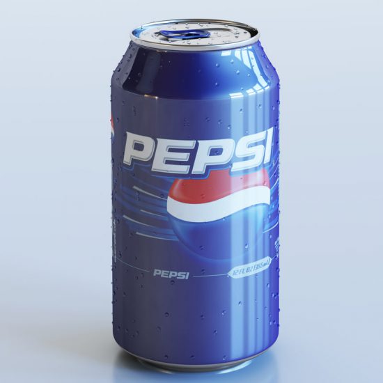 Pepsi can - Free 3D models