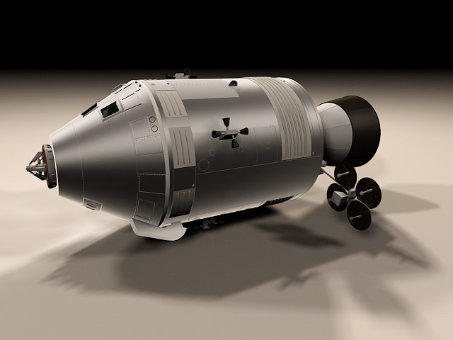 Apollo Spacecraft 3D model Download for Free