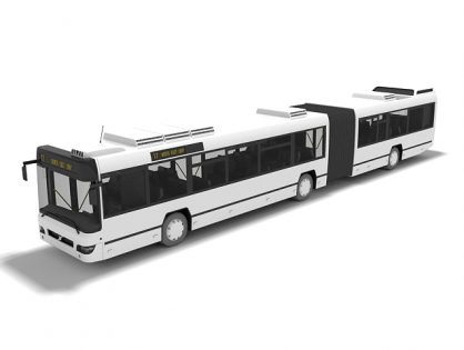 Articulated bus