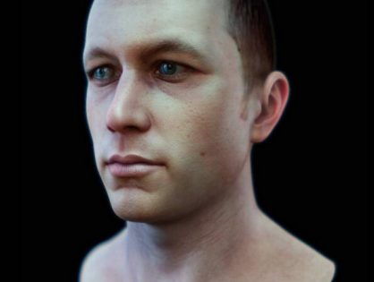 Man Head 3D model