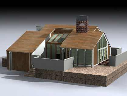 Modern Rustic House