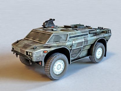 Armored Security Vehicle