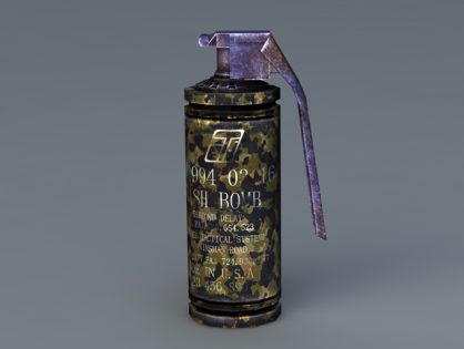 Flash Grenade 3D model