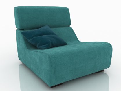Modern Armchair 3D model
