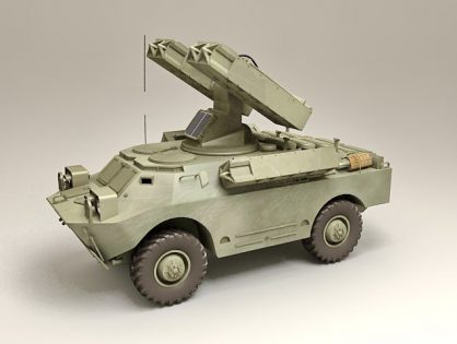 SA-9 Gaskin mobile anti-aircraft missile system
