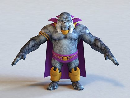Gorilla Grodd 3D model