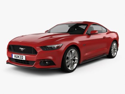 Ford Mustang GT 3D model