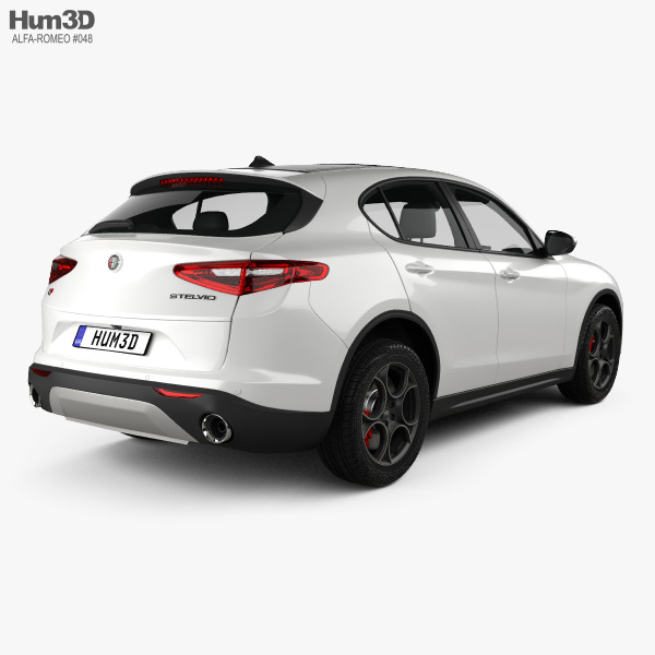 Alfa Romeo Stelvio Q4 2020 3D model