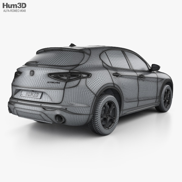 Alfa Romeo Stelvio Q4 2020 3D model