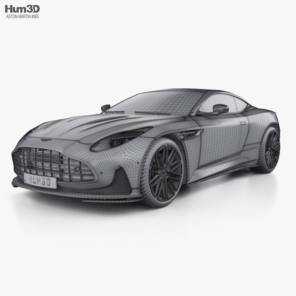 Aston-Martin DB12 2024 3D model