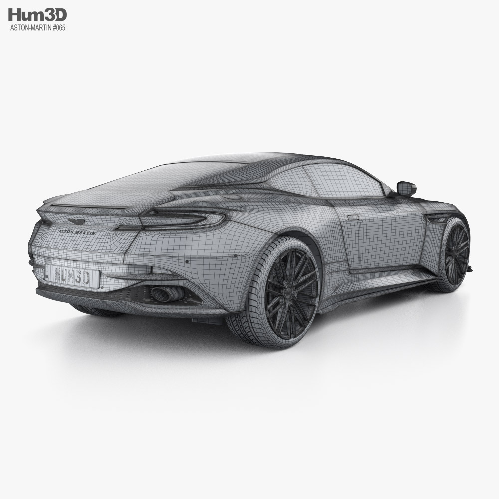 Aston-Martin DB12 2024 3D model