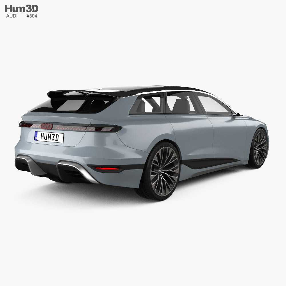 Audi A6 Avant e-tron 2024 3D model